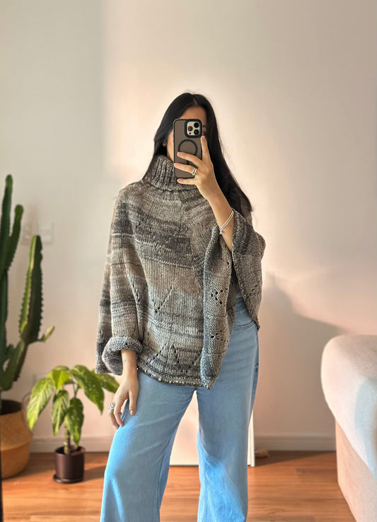Poncho gaspeado
